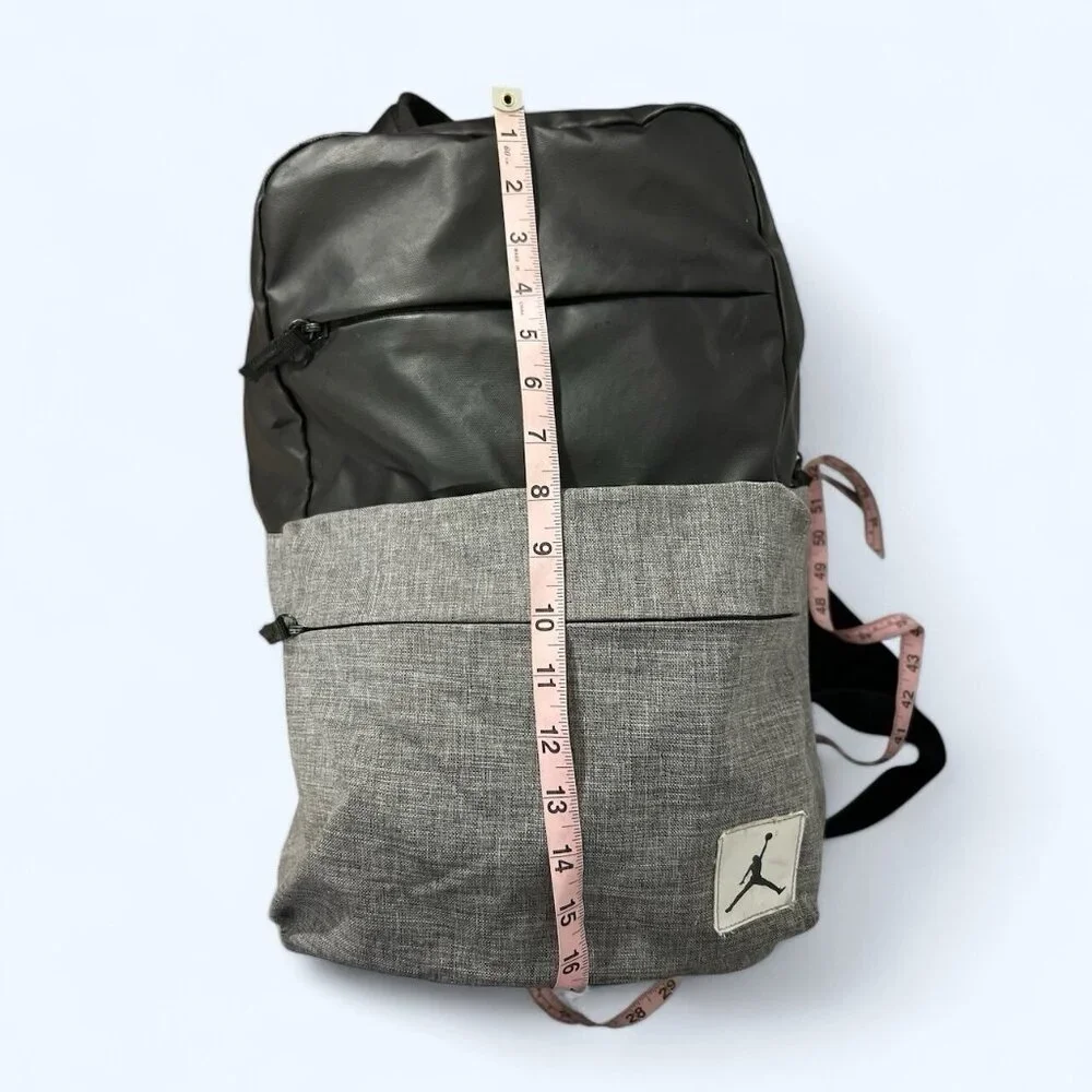 Nike Air Jordan Jumpman Black/Gray Backpack Mens Laptop Storage Gym School
